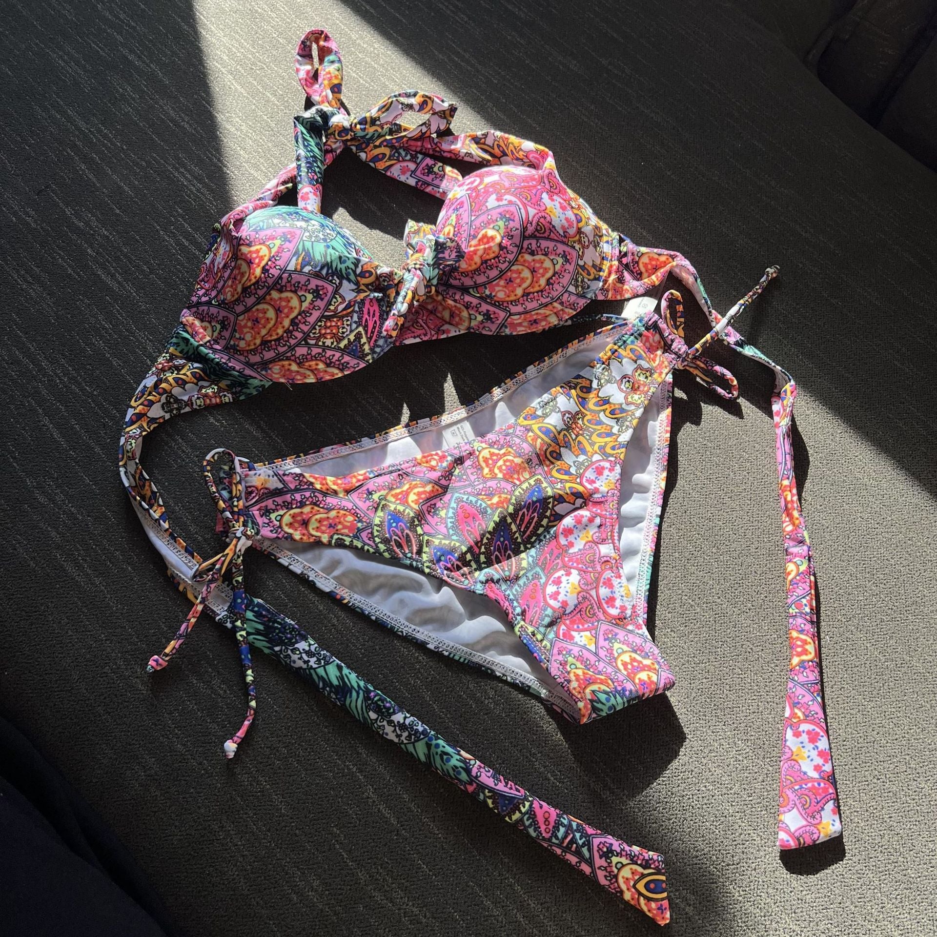 Floral Totem Underwire Bikini Set